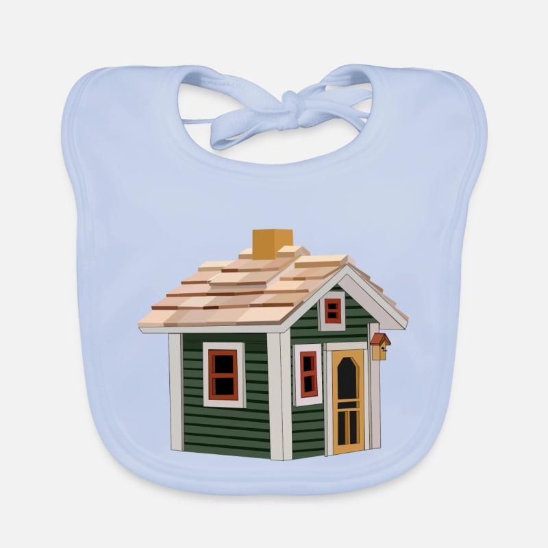cabane Bavoir bio Bébé