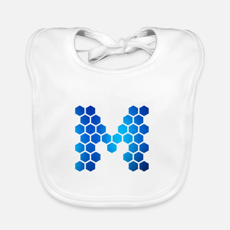 m hex logo Organic Baby Bibs