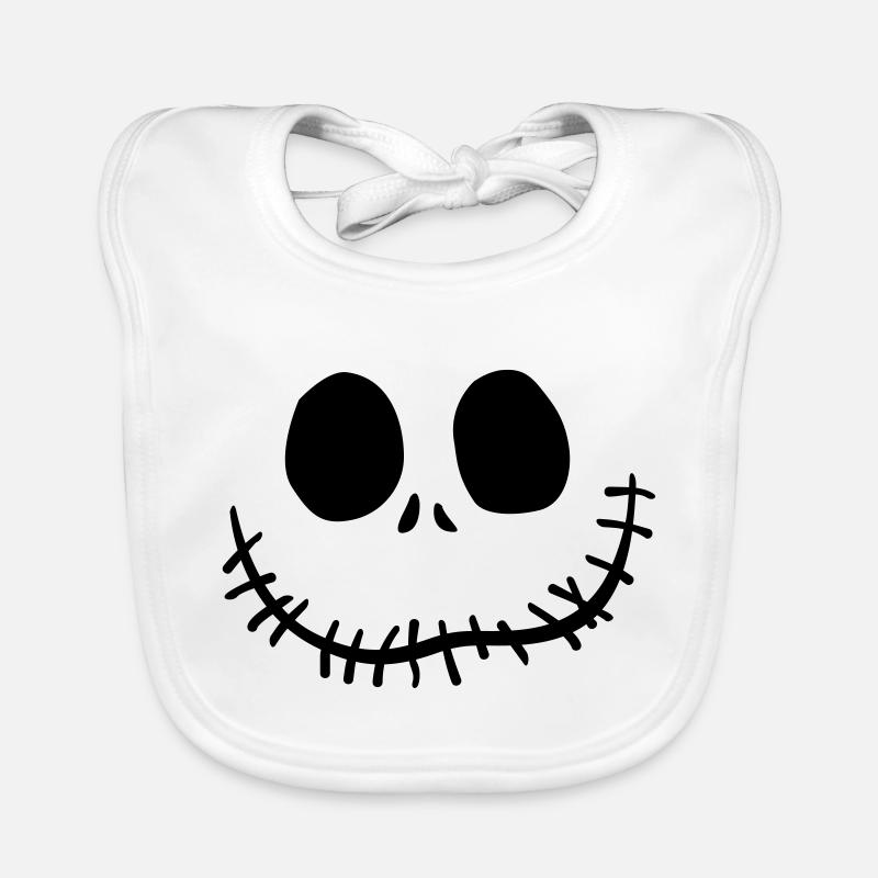 jack o'lantern Baby Bio-Lätzchen
