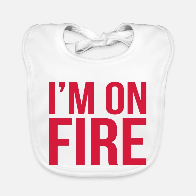 im on fire Baby Bio-Lätzchen