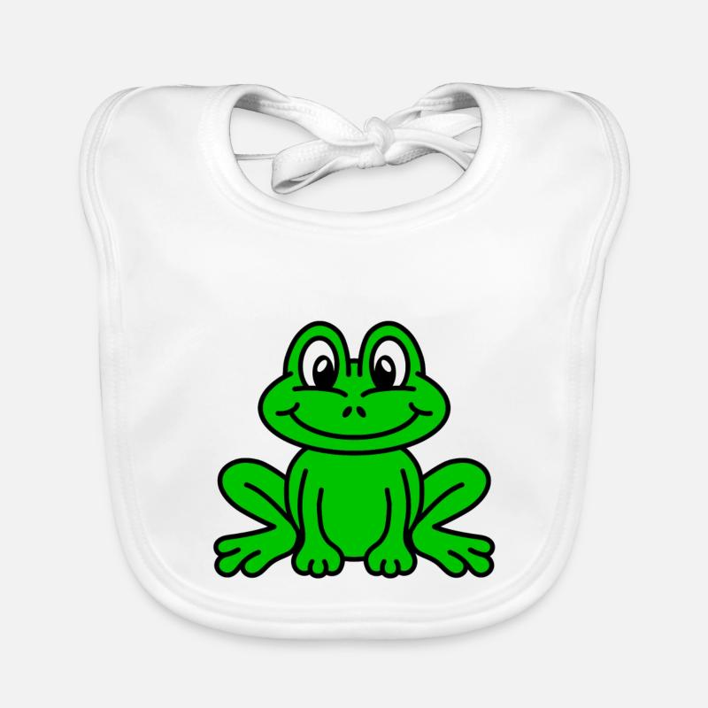 Frog Organic Baby Bibs