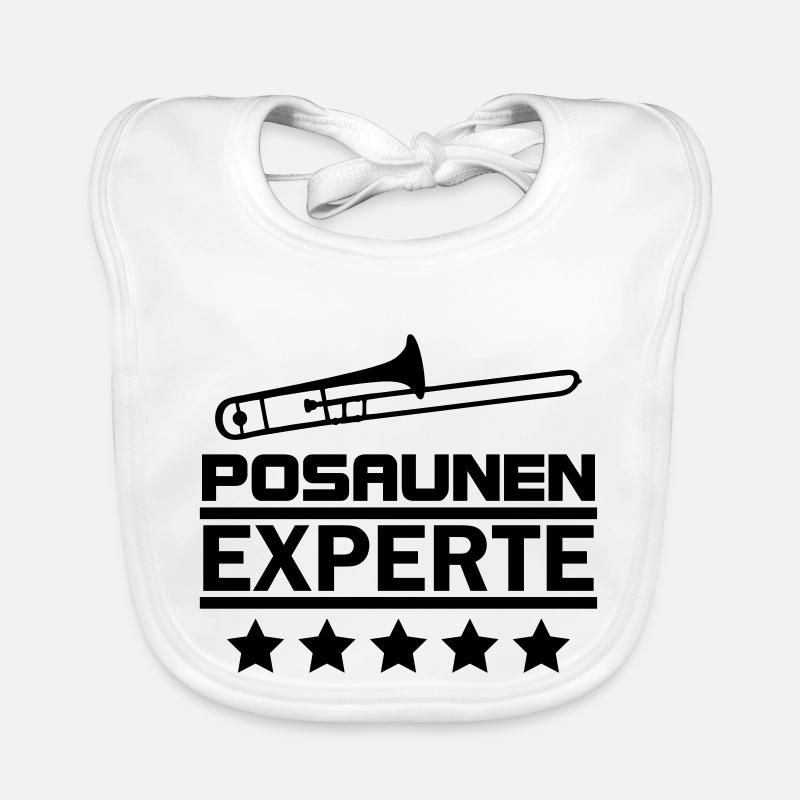 Posaunen Experte Baby Bio-Lätzchen