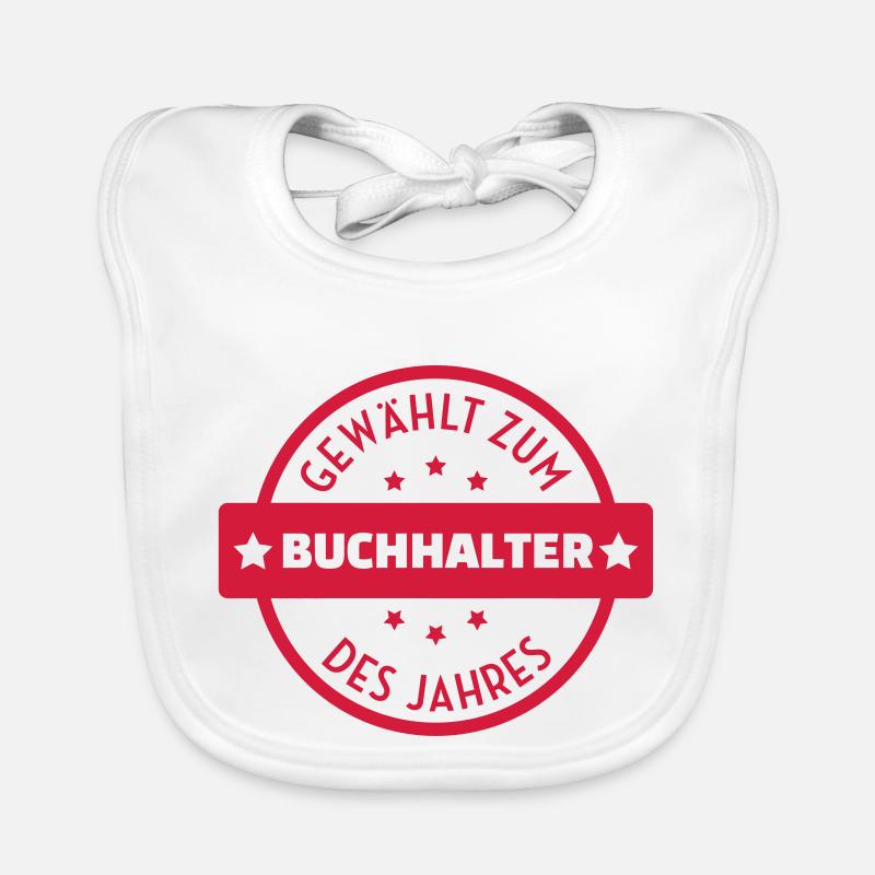 comptable / comptabilité / compter / chiffre Bavoir bio Bébé