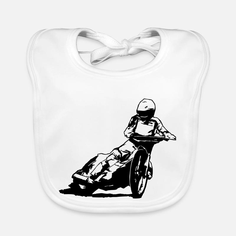 Speedway Racer Baby Bio-Lätzchen