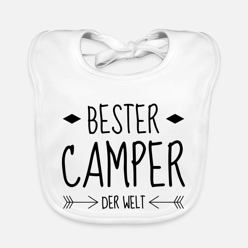 Camping / Camper / Campeur / Camp / Scout Organic Baby Bibs