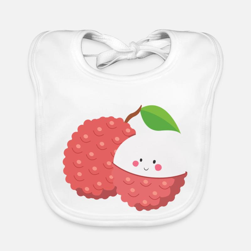 Litschi Baby Bio-Lätzchen