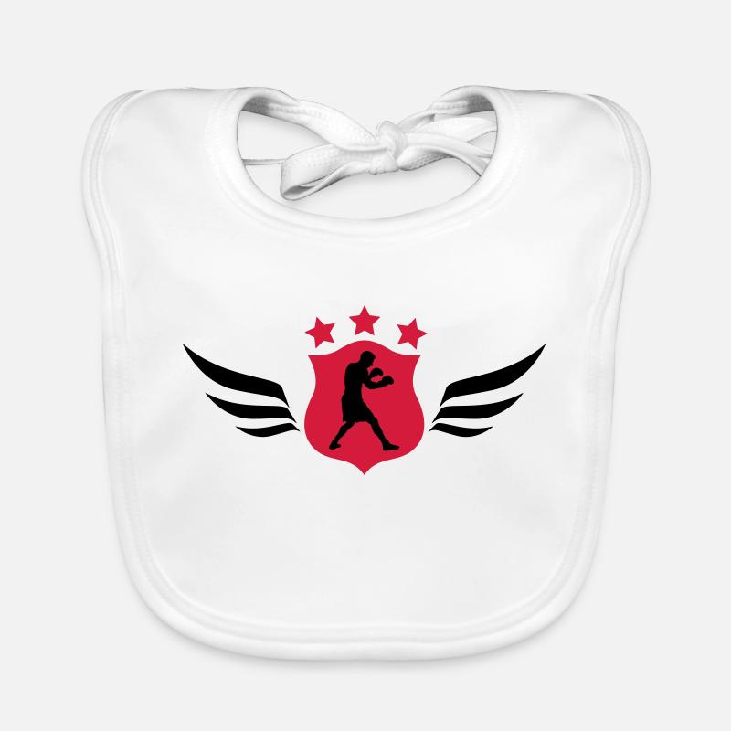 Boxen - Boxer Baby Bio-Lätzchen