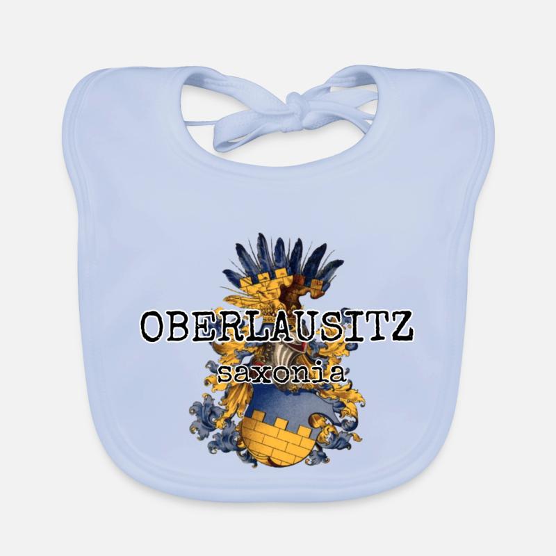 Oberlausitz noir Bavoir bio Bébé