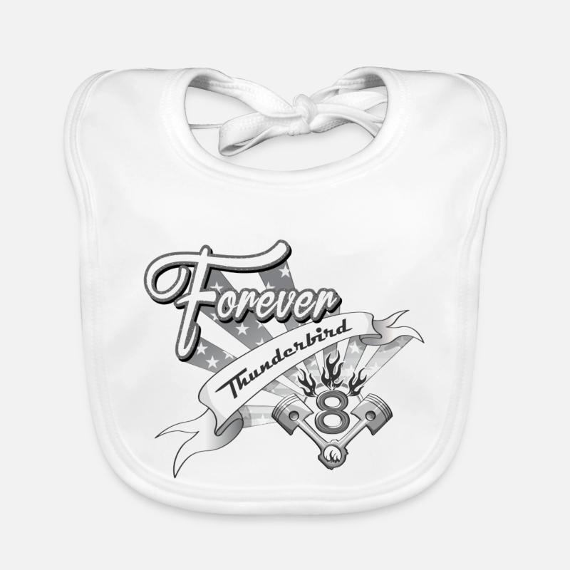 Forever V8 Thunderbird Bavoir bio Bébé