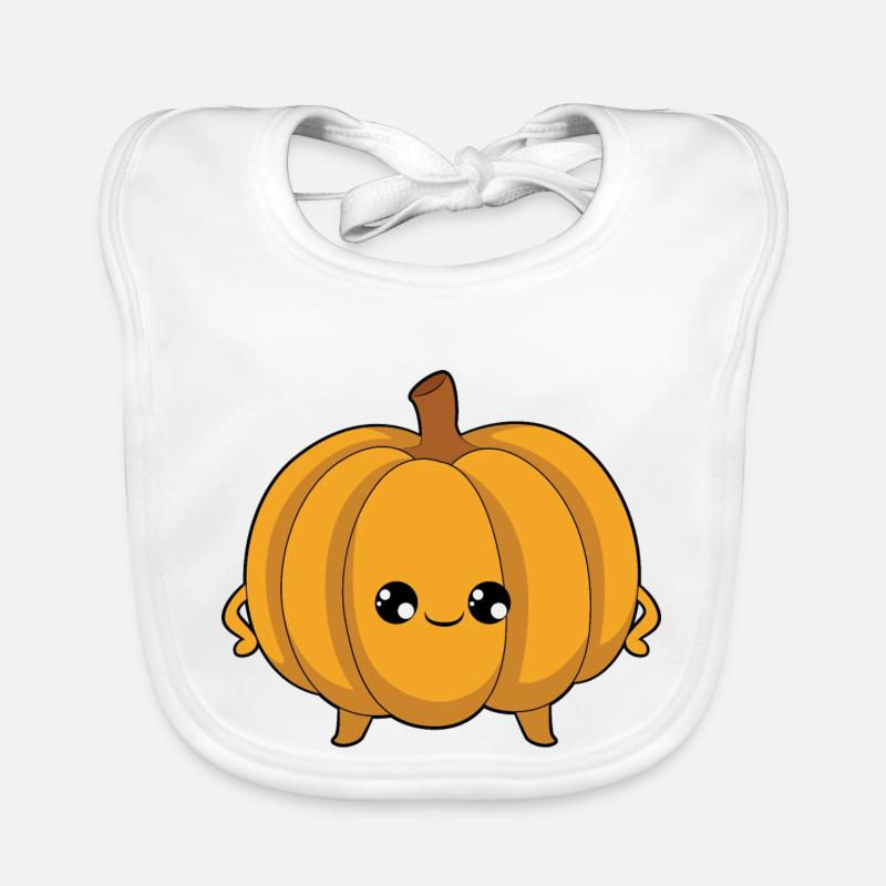 Kürbis Baby Bio-Lätzchen