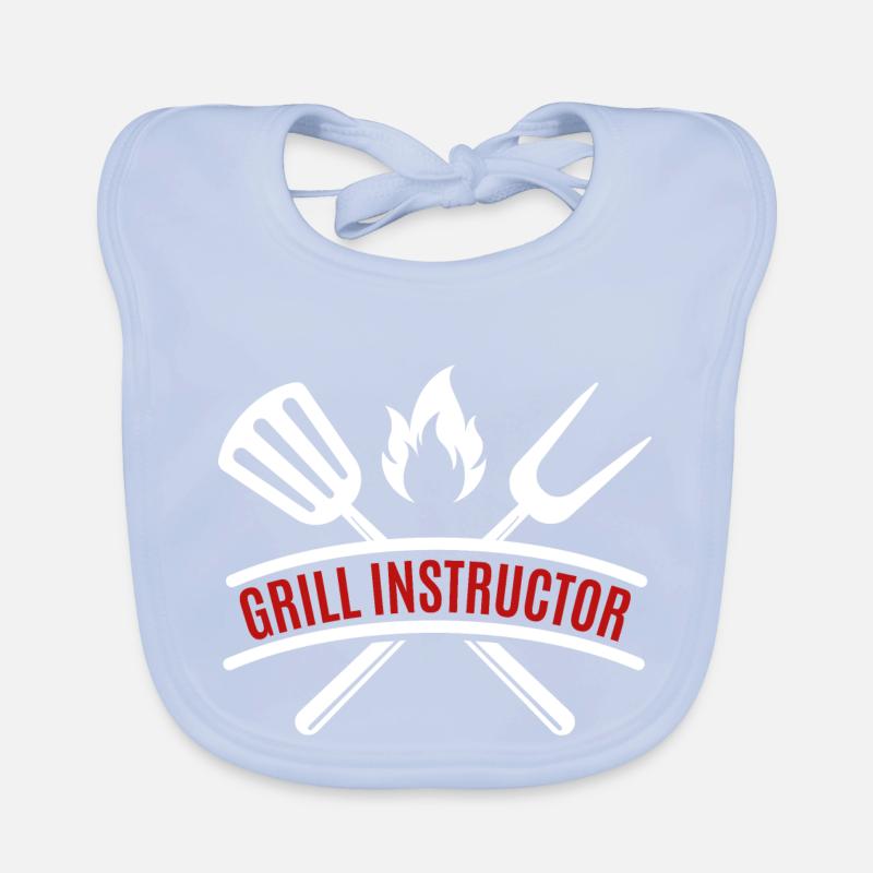 instructeur de grillades Bavoir bio Bébé