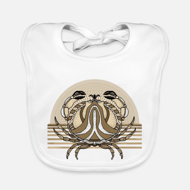 Crab Organic Baby Bibs