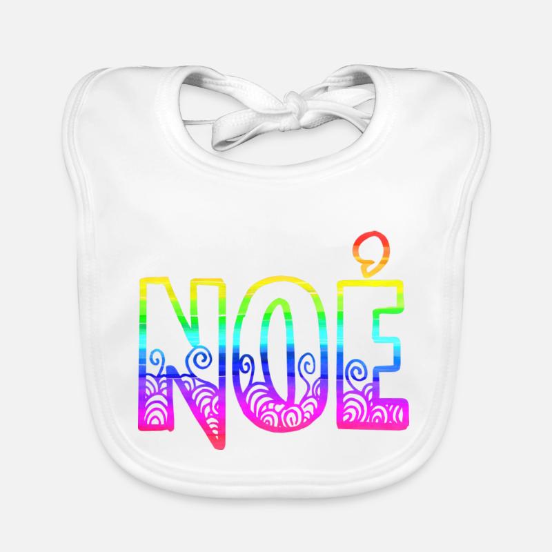 noe rs regenbogen Baby Bio-Lätzchen