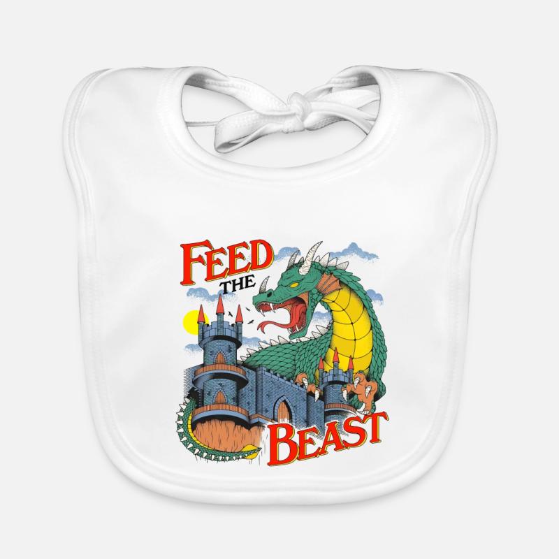 Das Tier füttern Baby Bio-Lätzchen