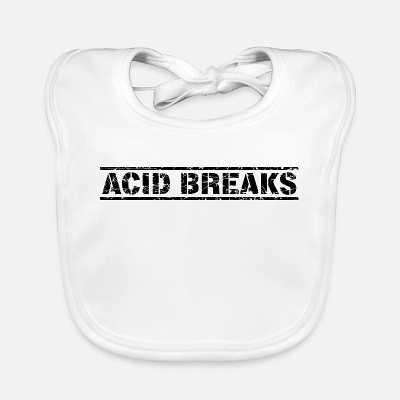 Ruptures acides Bavoir bio Bébé