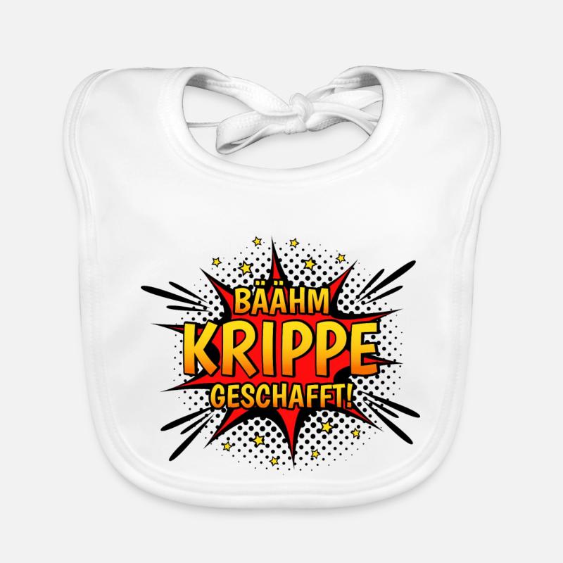 Kinderkrippe Geschafft Krippe Geschafft Baby Bio-Lätzchen