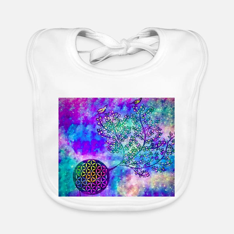 Persischer Lebensbaum Nr. 2 Baby Bio-Lätzchen