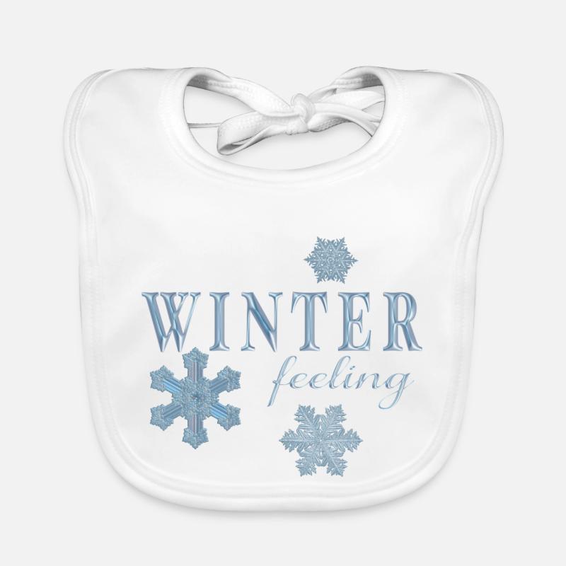 winter feeling Baby Bio-Lätzchen