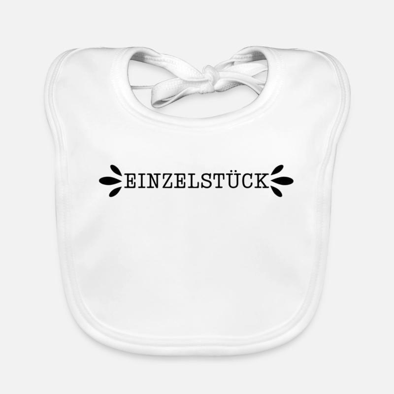 Einzelstück Baby Bio-Lätzchen