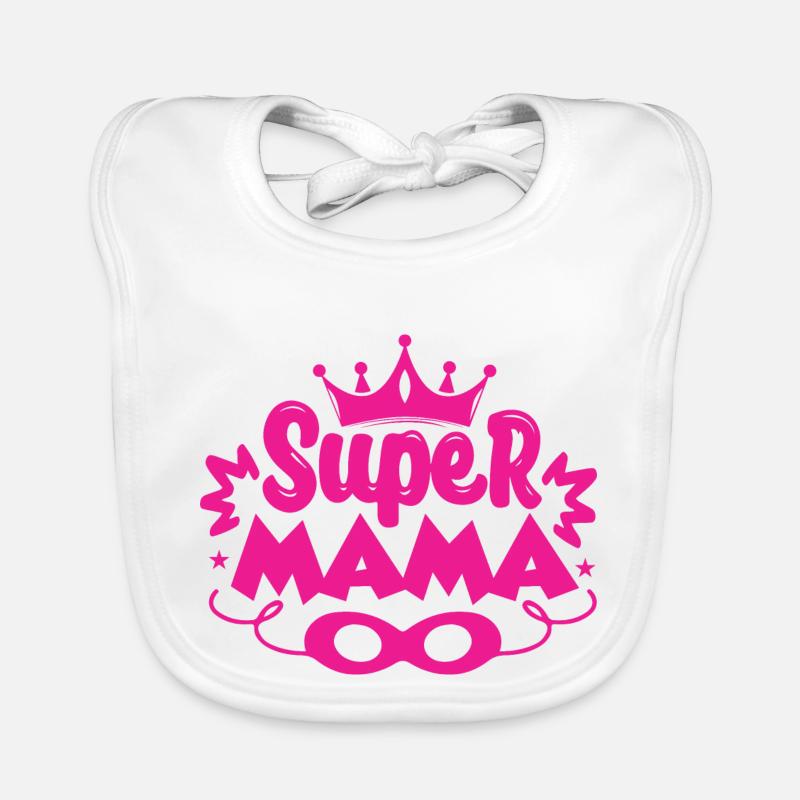 Super maman Bavoir bio Bébé