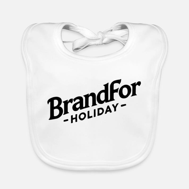 Marque pour la mode des vacances Bavoir bio Bébé