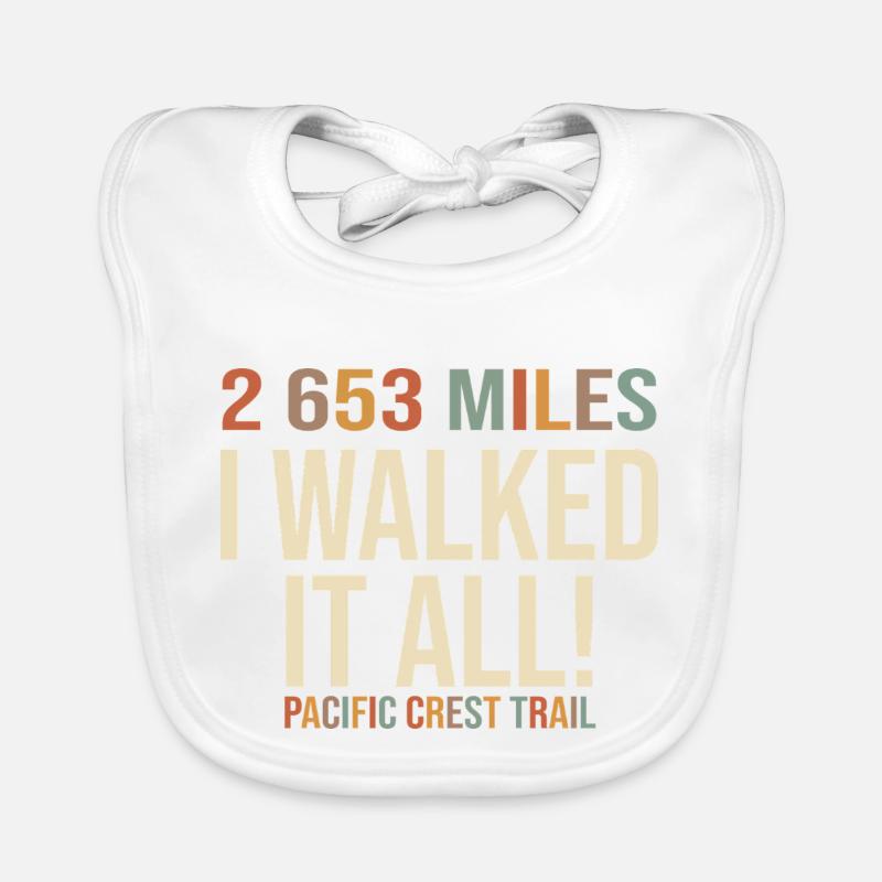 Finisher Pacific Crest Trail Tee Rando PCT Bavoir bio Bébé