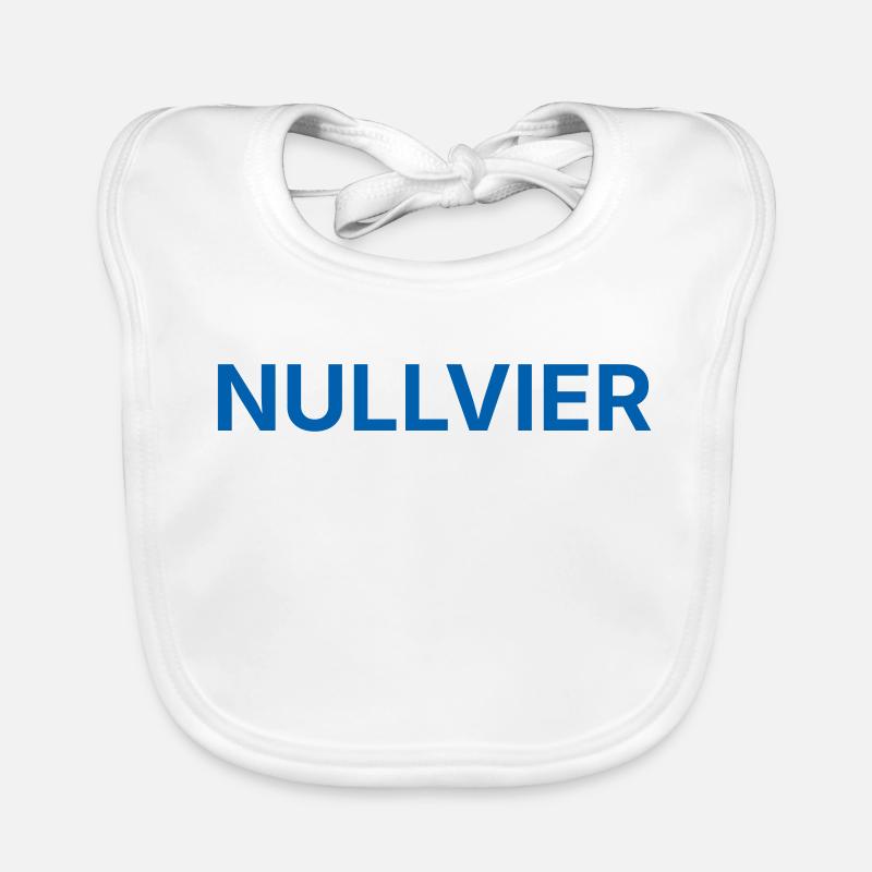 Nullvier blau Baby Bio-Lätzchen