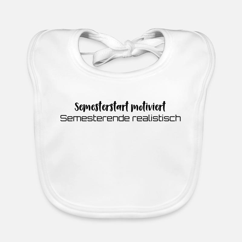 Kaffee → Lernen → Existenzkrise Baby Bio-Lätzchen