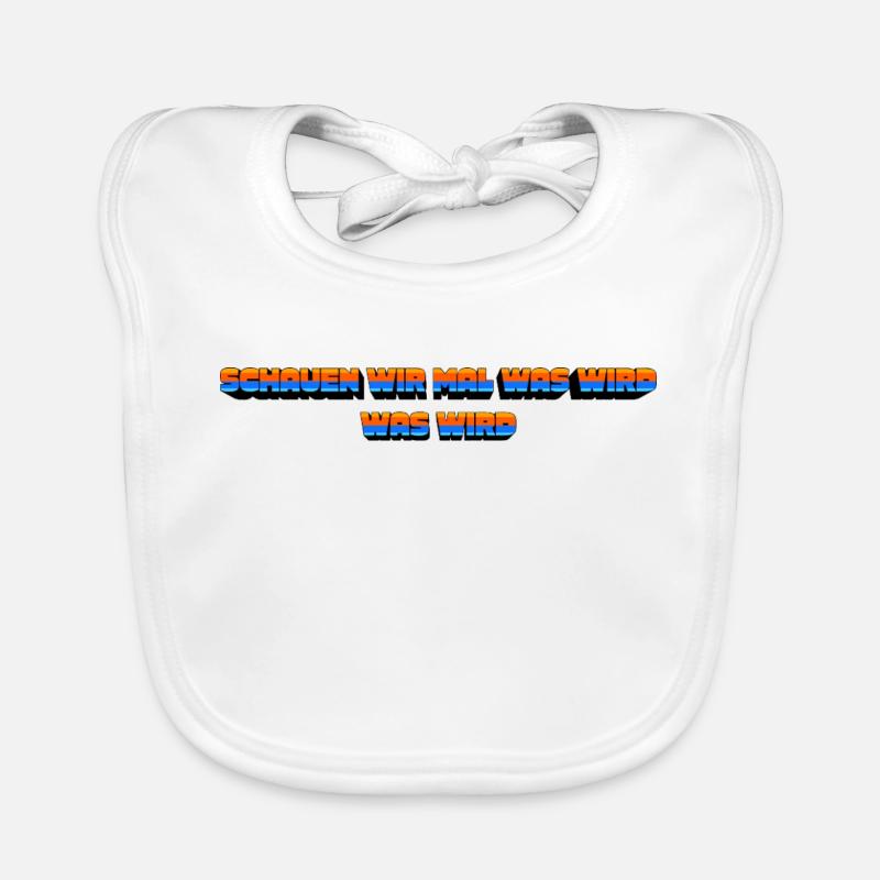 Schauen wir mal was wird - was wird Baby Bio-Lätzchen