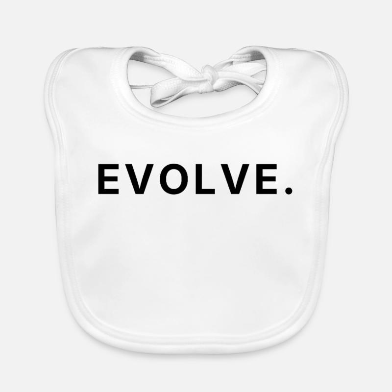 Evolve - Croissance et Changement Bavoir bio Bébé