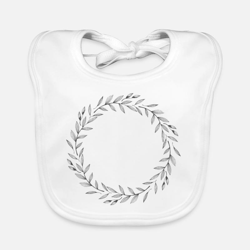 feuillage Bavoir bio Bébé