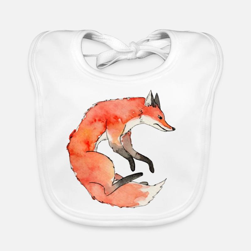 Fox Organic Baby Bibs