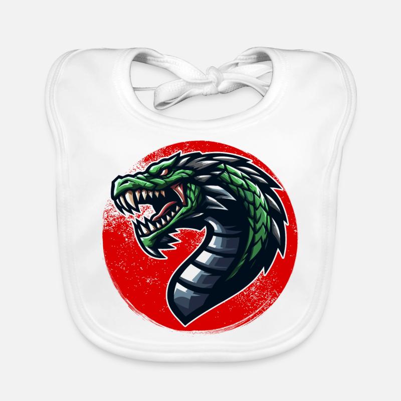 Drago le Dragon Bavoir bio Bébé