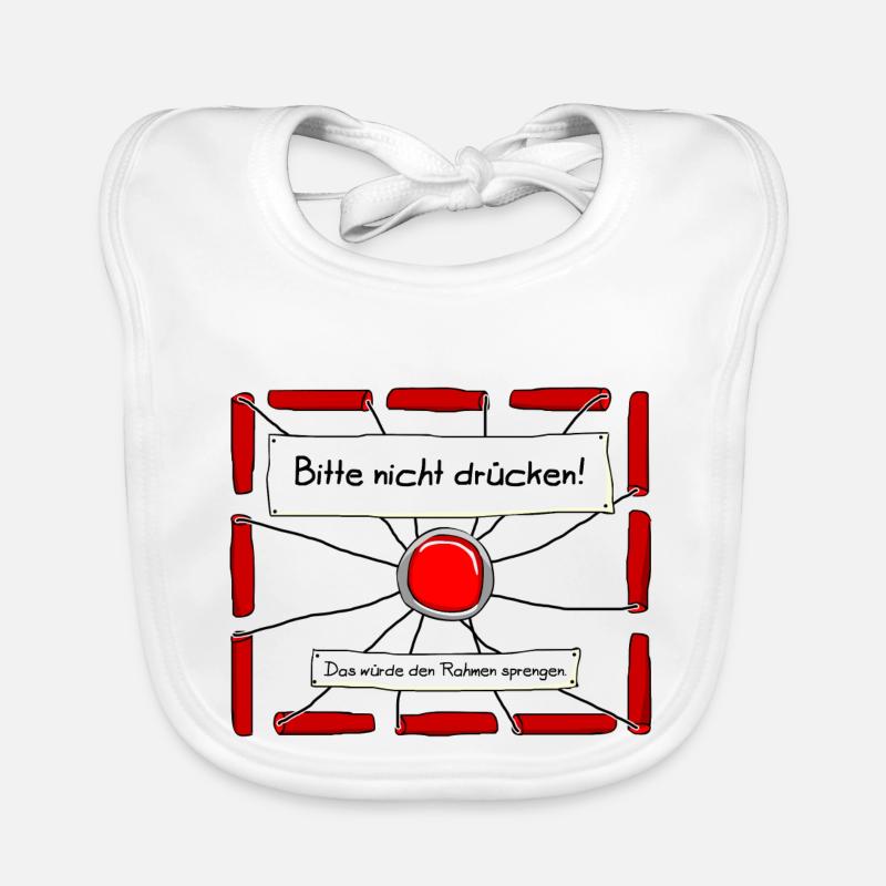 Dynamit - Bitte Abstand halten. Baby Bio-Lätzchen