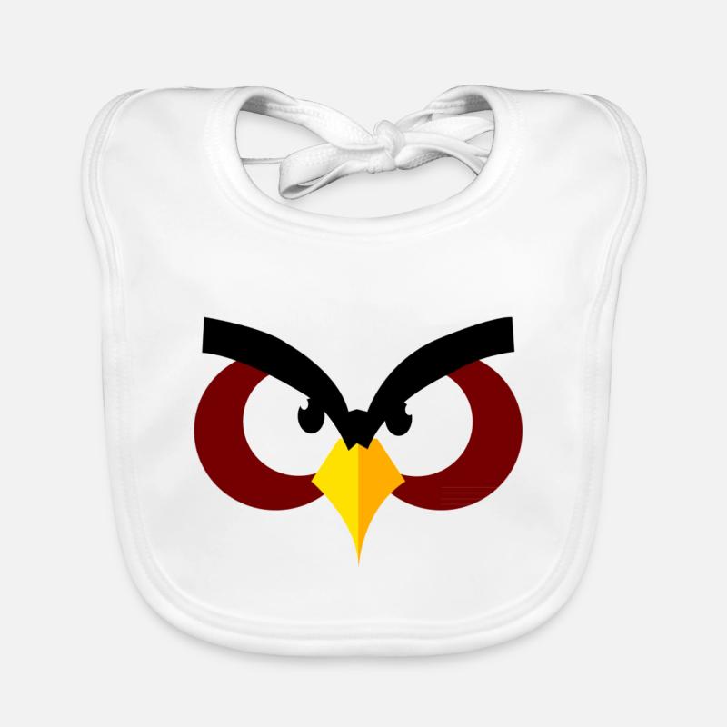 This bird is Angry ! Bavoir bio Bébé