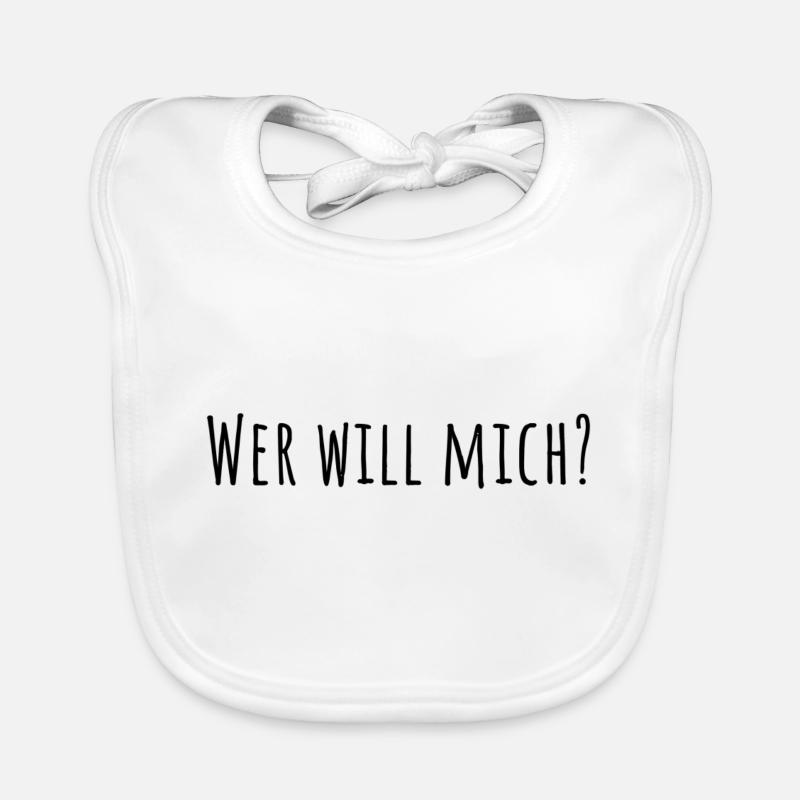 WER WILL MICH? Baby Bio-Lätzchen