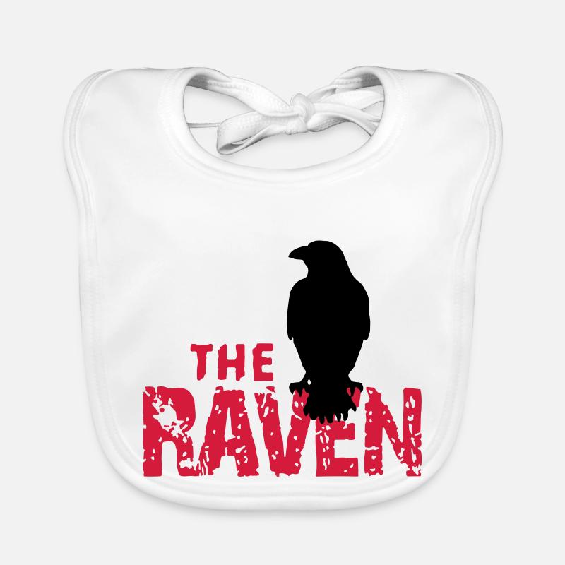 The Raven Organic Baby Bibs