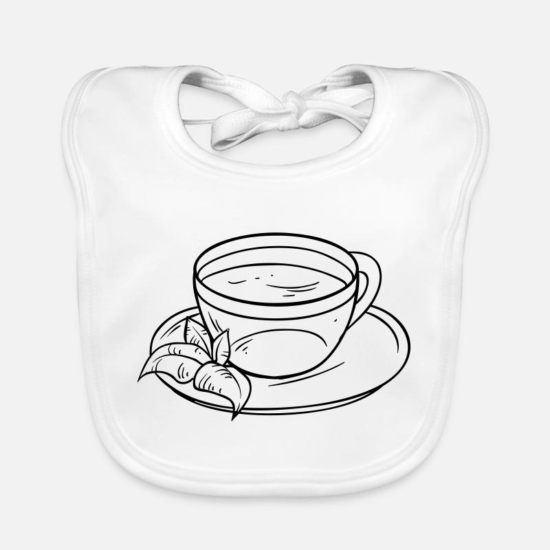 Tea Gift Lemon Cup Tea Bag Gift Idea Organic Baby Bibs