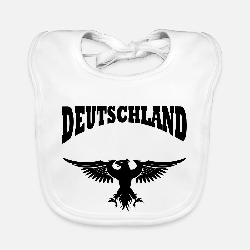 Deutschland + Adler Baby Bio-Lätzchen