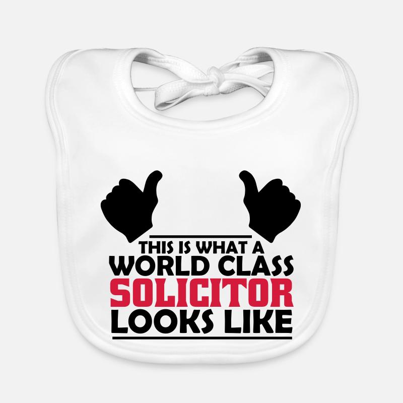 world class solicitor Organic Baby Bibs