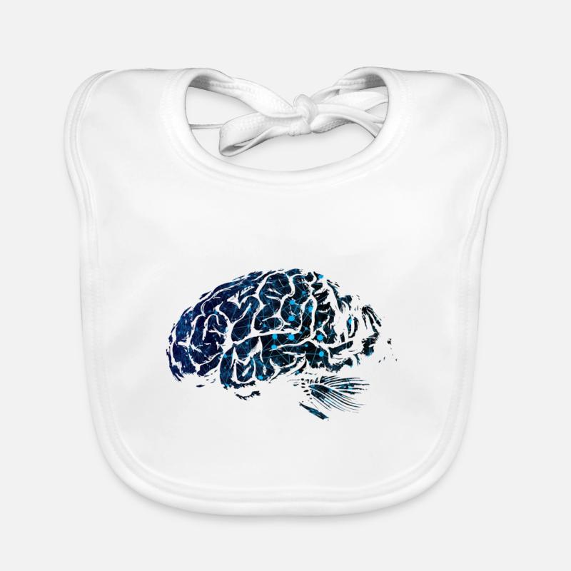 Brain Organic Baby Bibs