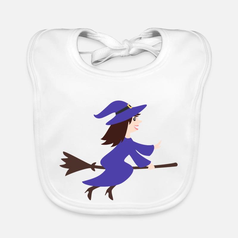 witch Organic Baby Bibs