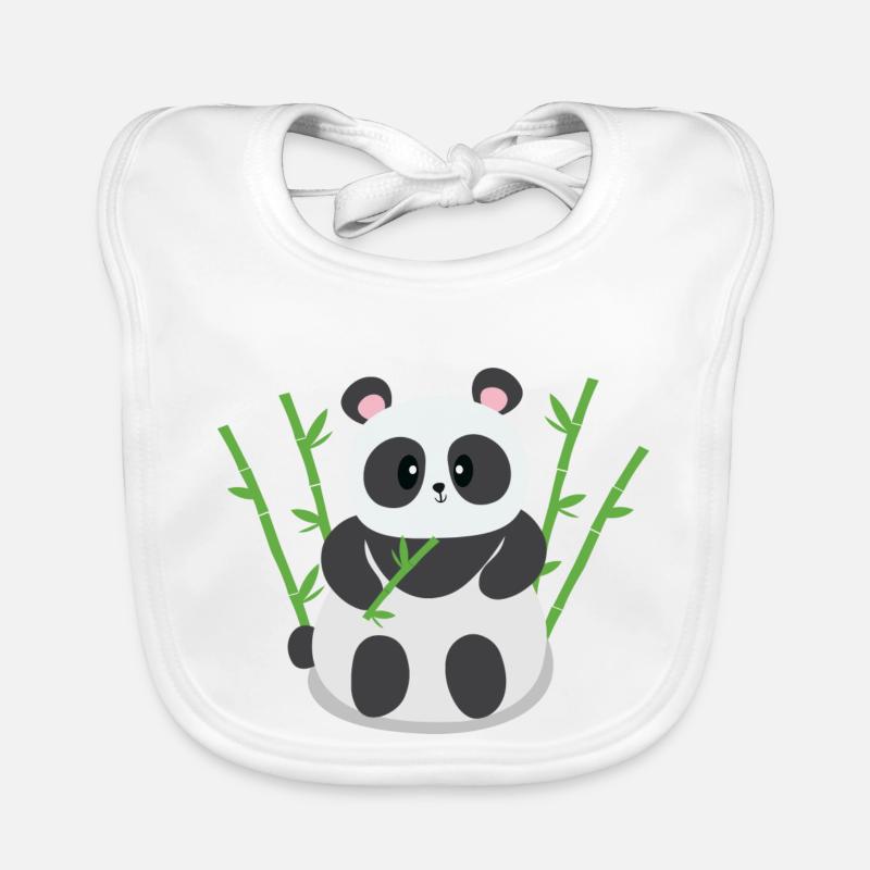 panda Baby Bio-Lätzchen
