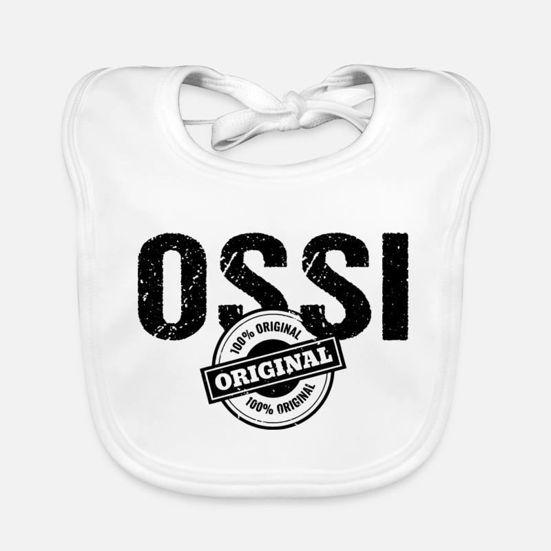 Ossi Original Ostdeutschland DDR Kind Baby Bio-Lätzchen
