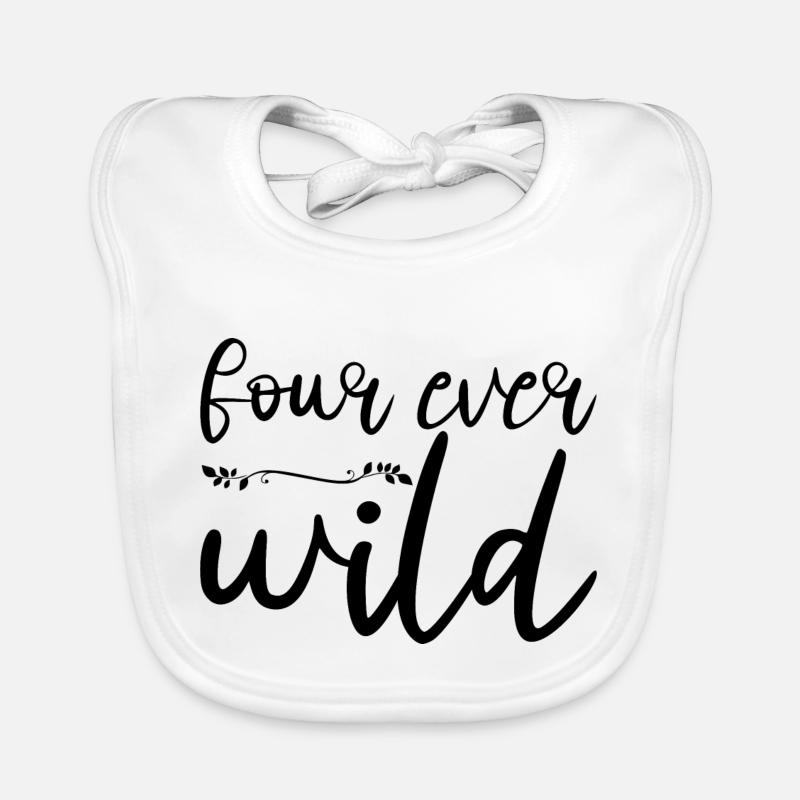 Four Ever Wild 12 Baby Bio-Lätzchen
