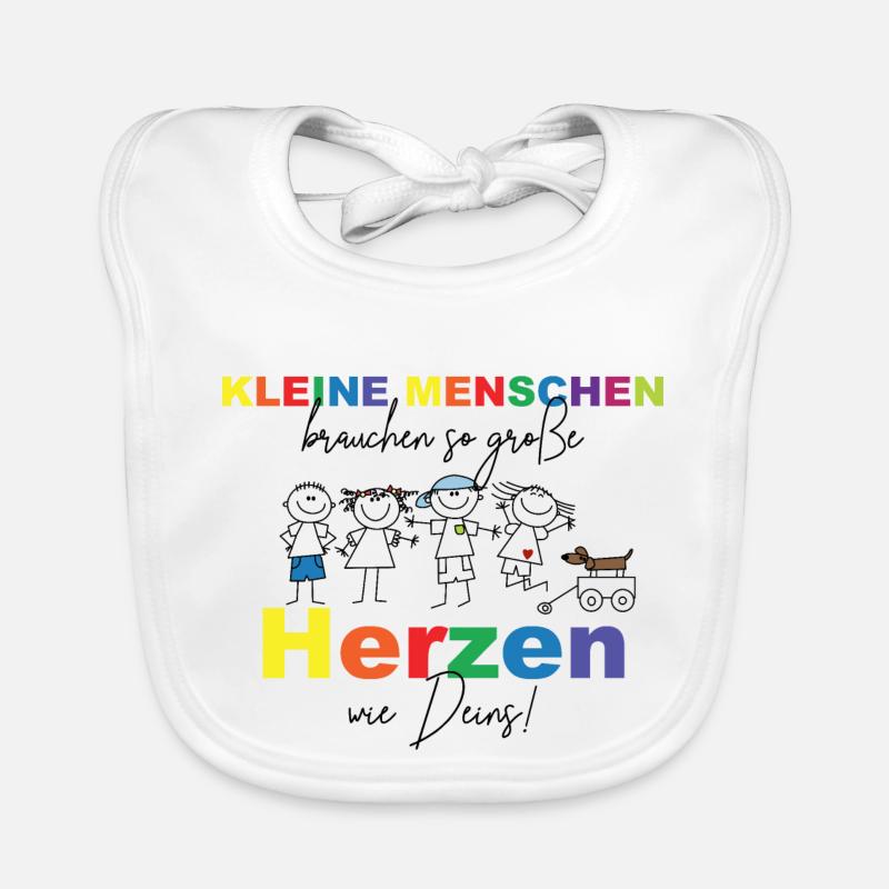 Kindergarten Abschied Baby Bio-Lätzchen