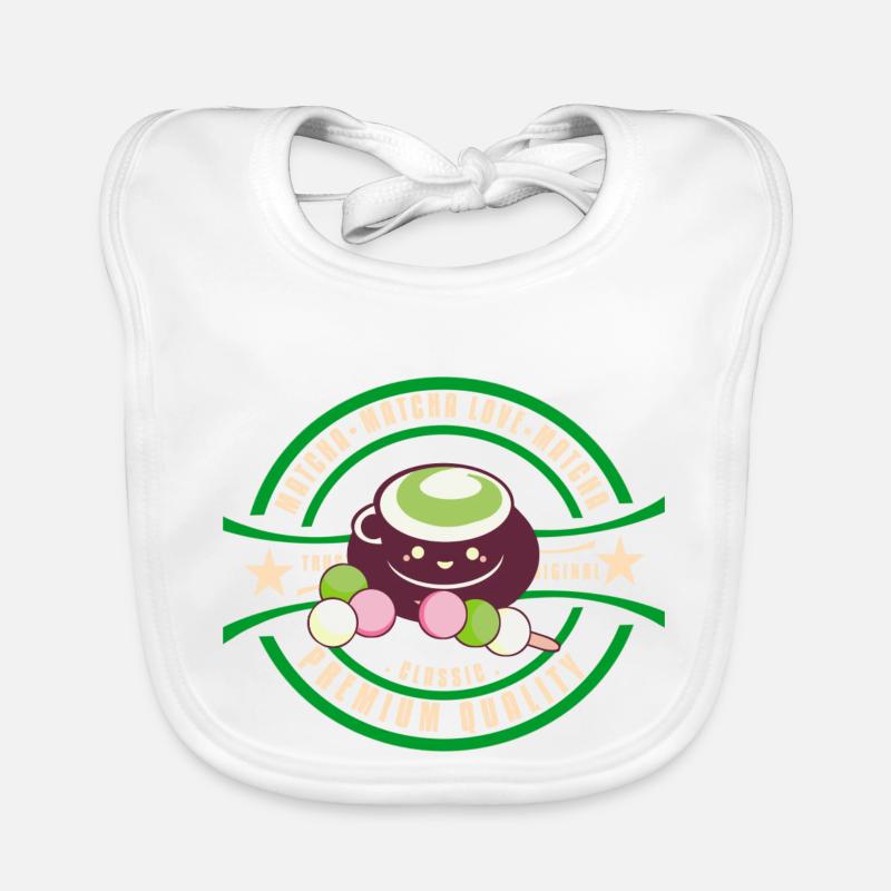 Japon - Matcha Bavoir bio Bébé