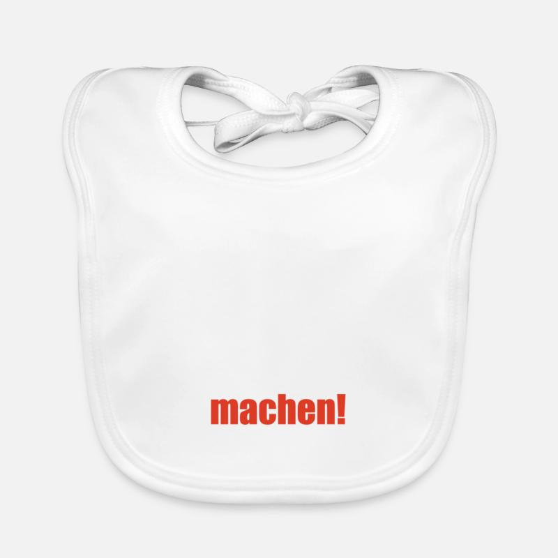 sollte könnte wollte machen Baby Bio-Lätzchen