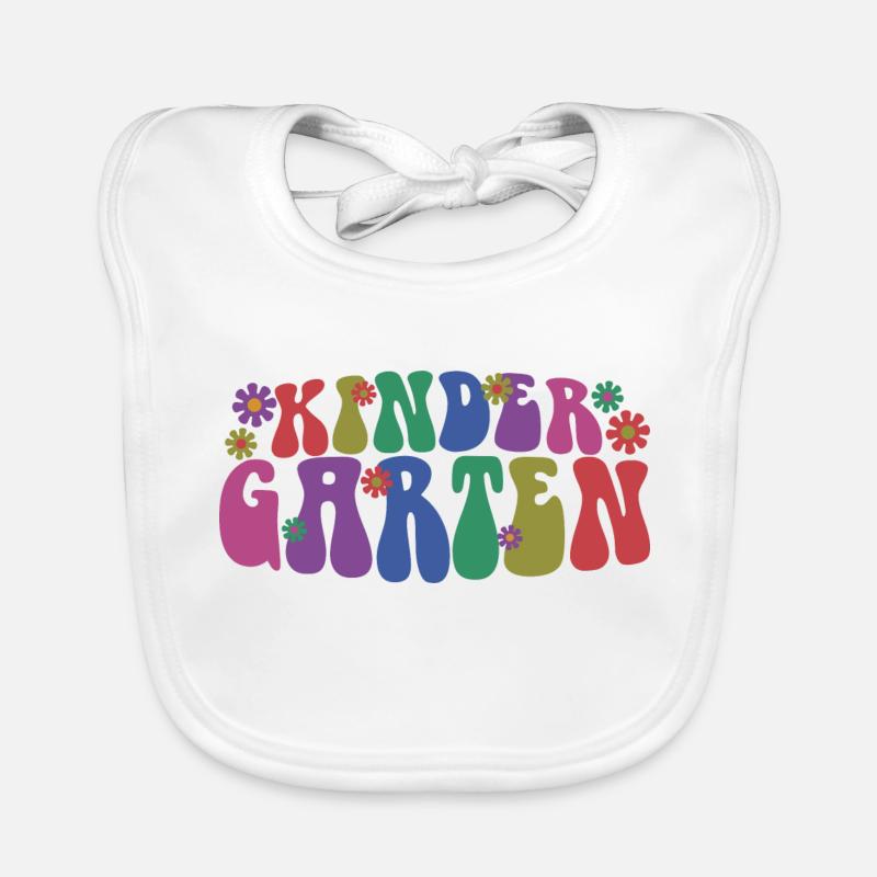 Mignon Jardin d’enfants Cool Pre-K Enseignant & Élèves Cadeau Bavoir bio Bébé