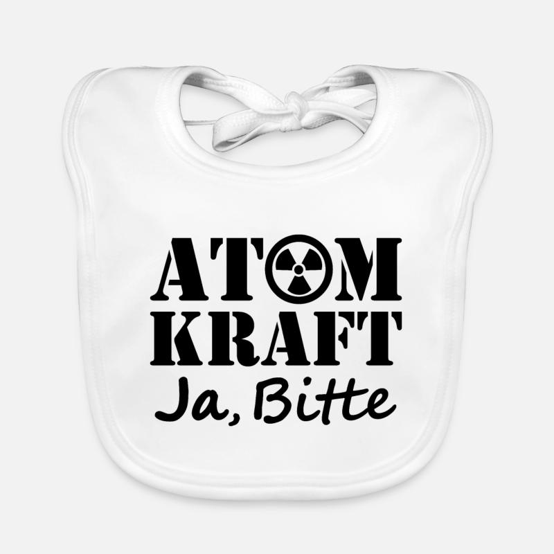 Atomkraft, Ja bitte, Ja zu Kernenergie Baby Bio-Lätzchen